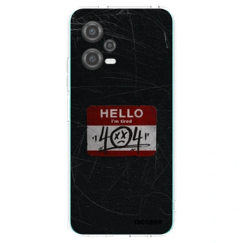 Picasee silikonový průhledný obal pro Xiaomi Poco X5 - HELLO 404
