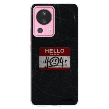 Picasee silikonový průhledný obal pro Xiaomi 13 Lite - HELLO 404