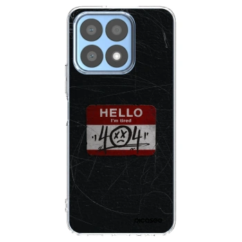Picasee silikonový průhledný obal pro Honor X8a - HELLO 404