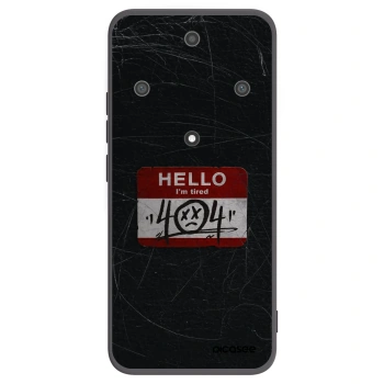 Picasee silikonový černý obal pro Honor Magic5 Lite 5G - HELLO 404