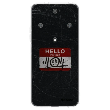 Picasee silikonový průhledný obal pro Honor Magic5 Lite 5G - HELLO 404