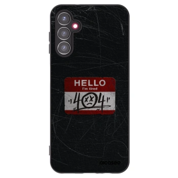 Picasee silikonový černý obal pro Samsung Galaxy A14 5G A146P - HELLO 404