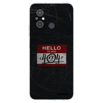 Picasee silikonový průhledný obal pro Xiaomi Redmi 12C - HELLO 404