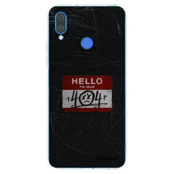 Picasee silikonový průhledný obal pro Huawei Nova 3 - HELLO 404