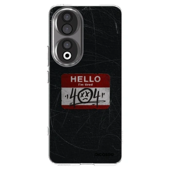 Picasee silikonový průhledný obal pro Honor 90 5G - HELLO 404