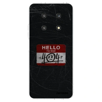 Picasee silikonový průhledný obal pro Honor Magic4 Lite 5G - HELLO 404