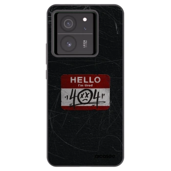 Picasee silikonový černý obal pro Xiaomi 13T - HELLO 404