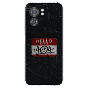 Picasee silikonový průhledný obal pro Motorola Edge 40 - HELLO 404