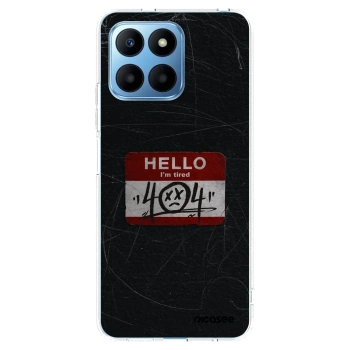 Picasee silikonový průhledný obal pro Honor 70 Lite - HELLO 404