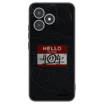 Picasee silikonový černý obal pro Realme C53 - HELLO 404