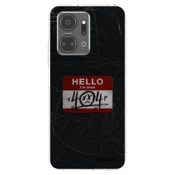 Picasee silikonový průhledný obal pro Honor X7a - HELLO 404