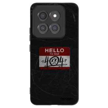 Picasee silikonový černý obal pro Xiaomi 14 Pro - HELLO 404