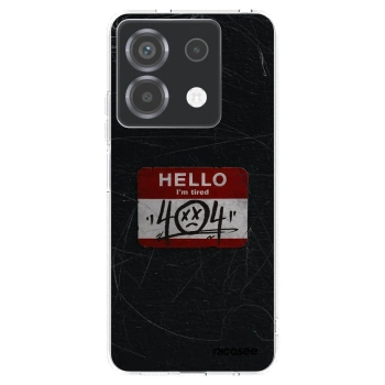 Picasee silikonový průhledný obal pro Xiaomi Poco X6 - HELLO 404