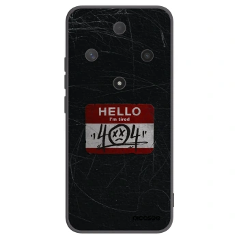 Picasee silikonový černý obal pro Honor Magic6 Lite 5G - HELLO 404