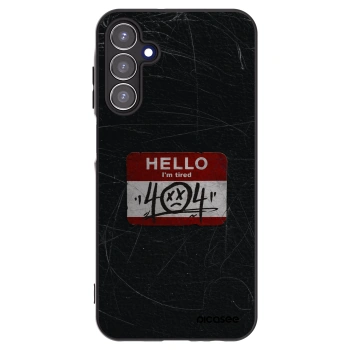 Picasee silikonový černý obal pro Samsung Galaxy A15 A155F 4G - HELLO 404