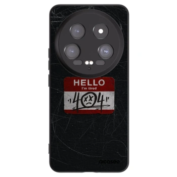 Picasee silikonový černý obal pro Xiaomi 14 Ultra - HELLO 404