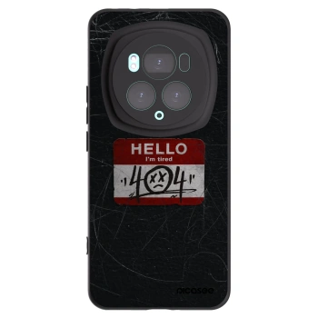 Picasee silikonový černý obal pro Honor Magic6 Pro - HELLO 404