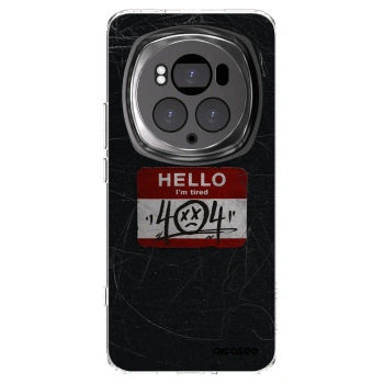Picasee silikonový průhledný obal pro Honor Magic6 Pro - HELLO 404