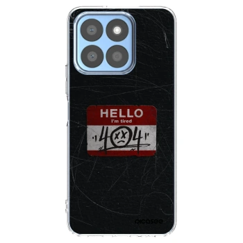 Picasee silikonový průhledný obal pro Honor X8b - HELLO 404