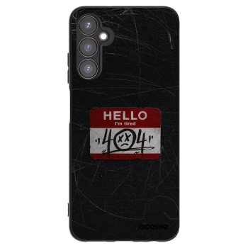 Picasee silikonový černý obal pro Samsung Galaxy A05s A057G - HELLO 404