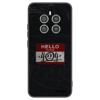 Picasee silikonový černý obal pro Realme 12 Pro 5G - HELLO 404
