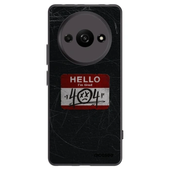 Picasee silikonový černý obal pro Xiaomi Redmi A3 - HELLO 404
