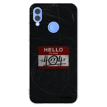 Picasee silikonový průhledný obal pro Huawei P Smart 2019 - HELLO 404
