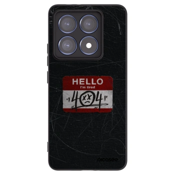 Picasee silikonový černý obal pro Xiaomi 14T Pro - HELLO 404