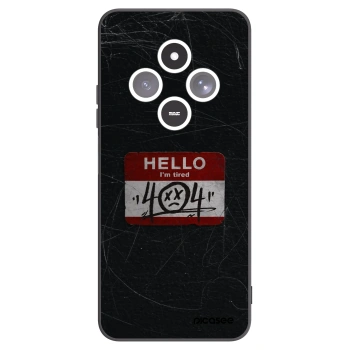 Picasee silikonový černý obal pro Xiaomi Redmi 14C - HELLO 404