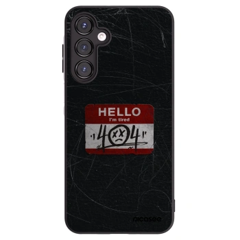 Picasee silikonový černý obal pro Samsung Galaxy A16 5G - HELLO 404