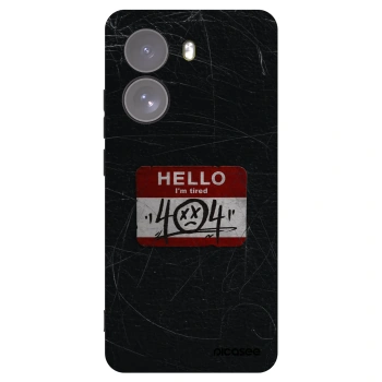 Picasee silikonový černý obal pro Xiaomi Poco X7 - HELLO 404