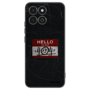 Picasee silikonový černý obal pro Honor 200 Smart 5G - HELLO 404