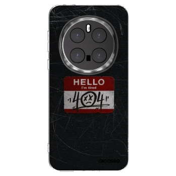 Picasee silikonový průhledný obal pro Honor Magic7 Pro 5G - HELLO 404