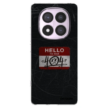 Picasee silikonový průhledný obal pro Xiaomi Redmi Note 14 Pro 4G - HELLO 404
