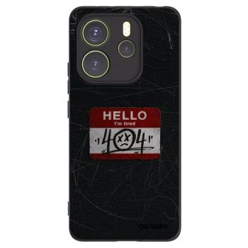 Picasee silikonový černý obal pro Xiaomi Redmi Note 14 4G - HELLO 404