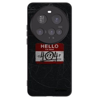 Picasee silikonový černý obal pro Xiaomi 15 Ultra - HELLO 404