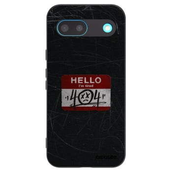 Picasee silikonový černý obal pro Google Pixel 8 - HELLO 404