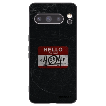 Picasee silikonový černý obal pro Google Pixel 8 Pro - HELLO 404