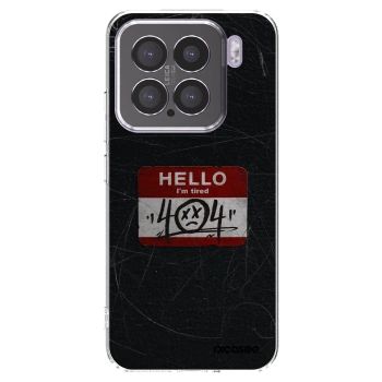 Picasee silikonový průhledný obal pro Xiaomi 15 - HELLO 404