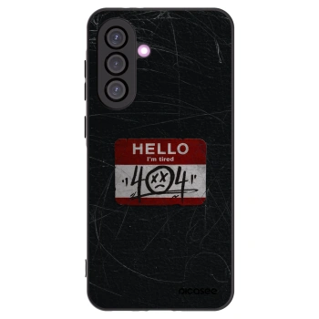 Picasee silikonový černý obal pro Samsung Galaxy A36 5G - HELLO 404