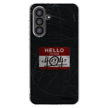 Picasee silikonový průhledný obal pro Samsung Galaxy A36 5G - HELLO 404