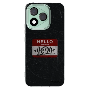 Picasee silikonový průhledný obal pro Honor 400 Lite 5G - HELLO 404