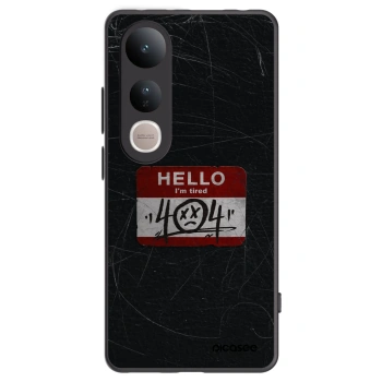 Picasee silikonový černý obal pro Vivo V50 Lite 5G - HELLO 404