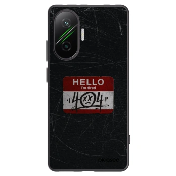 Picasee silikonový černý obal pro Xiaomi Poco F7 5G - HELLO 404