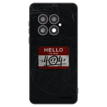 Picasee silikonový černý obal pro OnePlus 13 5G - HELLO 404