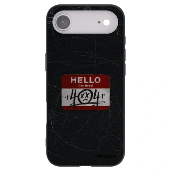 Picasee silikonový černý obal pro Apple iPhone Air - HELLO 404