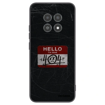 Picasee silikonový černý obal pro Realme 12X - HELLO 404