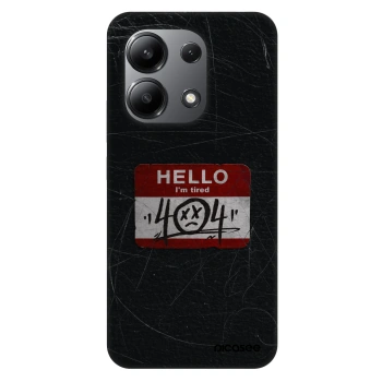 Picasee Fashion Case pro Xiaomi Redmi Note 13 4G - HELLO 404