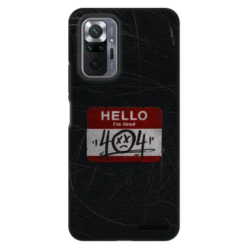 Obal pro Xiaomi Redmi Note 10 Pro - HELLO 404