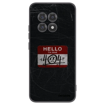 Picasee silikonový černý obal pro OnePlus 13R 5G - HELLO 404